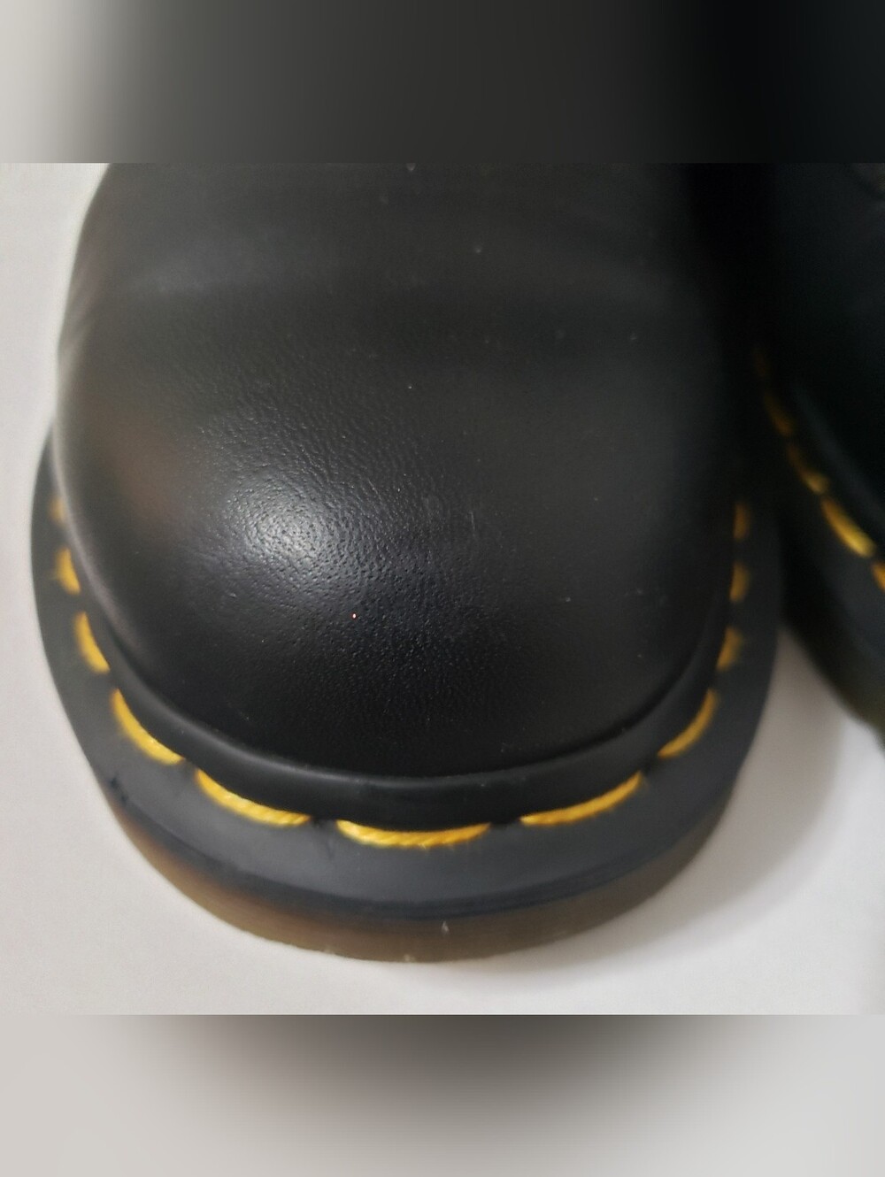 Dr. Martens The Original Lace Up Air Wair Black Combat Ankle Boot Womens Size 7 - Picture 12 of 15